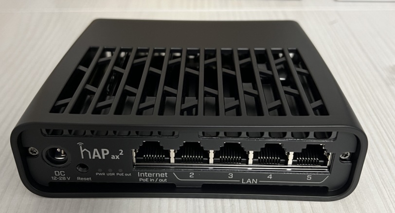 Mikrotik HaP AX2 Ports